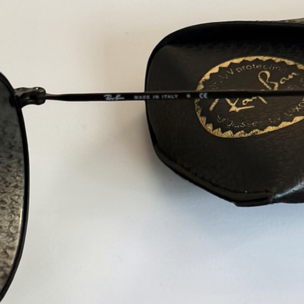 Ray-Ban Polarized RB3447 ROUND METAL Black/Blue/Light blue - Picture 7 of 9